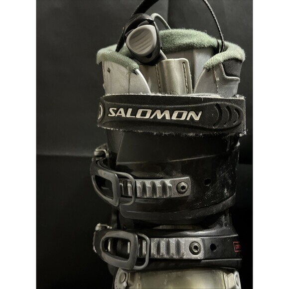 Salomon Ski Boots Men’s 28.5-10 1/2 Black Control Strap Advance Fit Technology - Picture 4 of 16